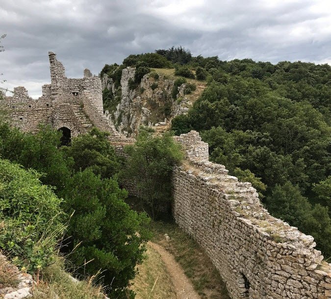 Castillo de Crussol, Saint-Péray, France, France